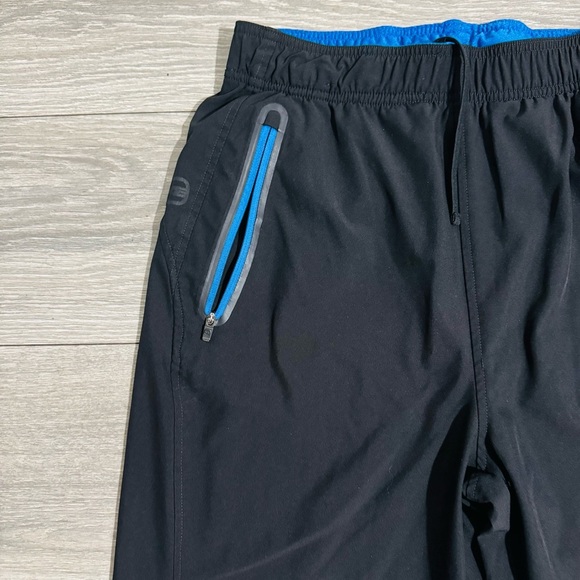 Free Country Men Blue and Black Active Lightweight Sporty Pants Size Small - Picture 4 of 14